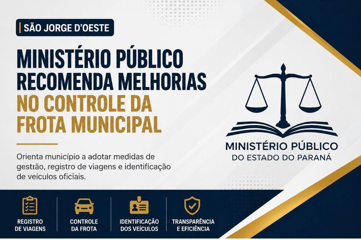 Ministério Público orienta município a aprimorar controle da frota oficial
