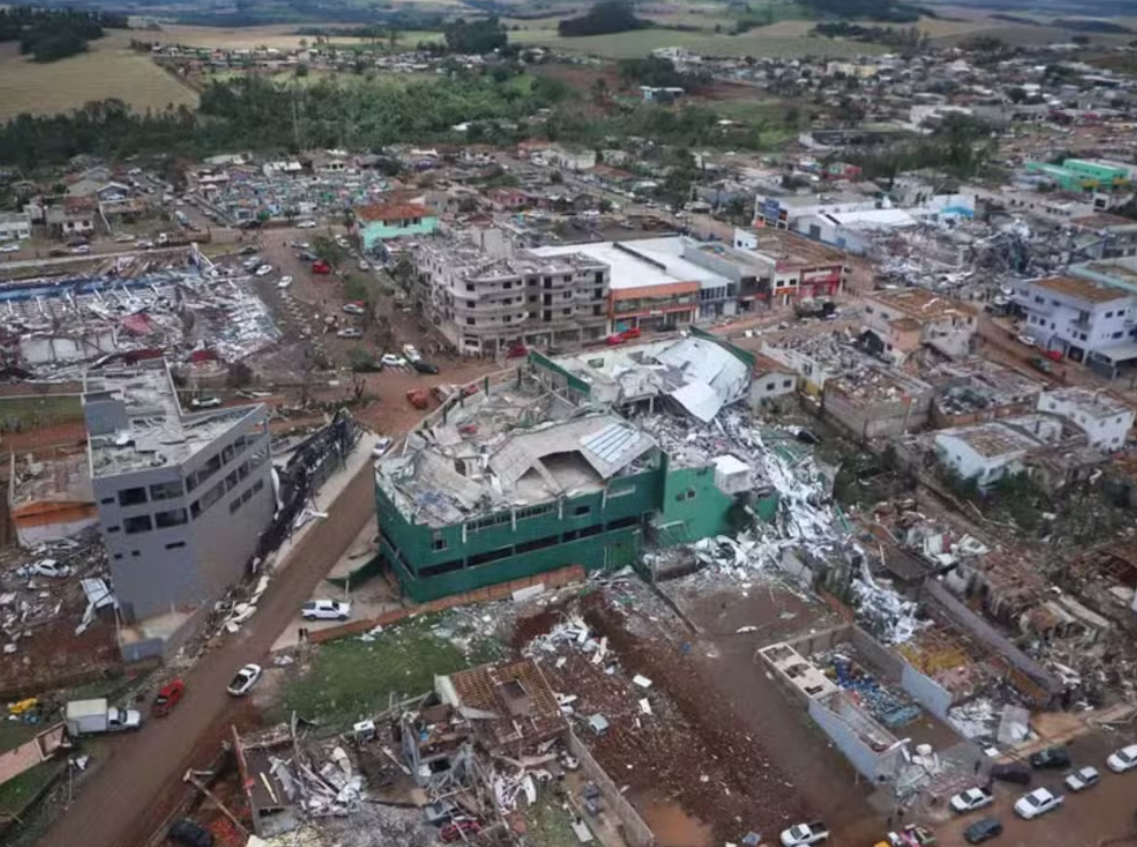 Paraná foi atingido por 6 tornados em intervalo de três dias, confirma Simepar; veja onde