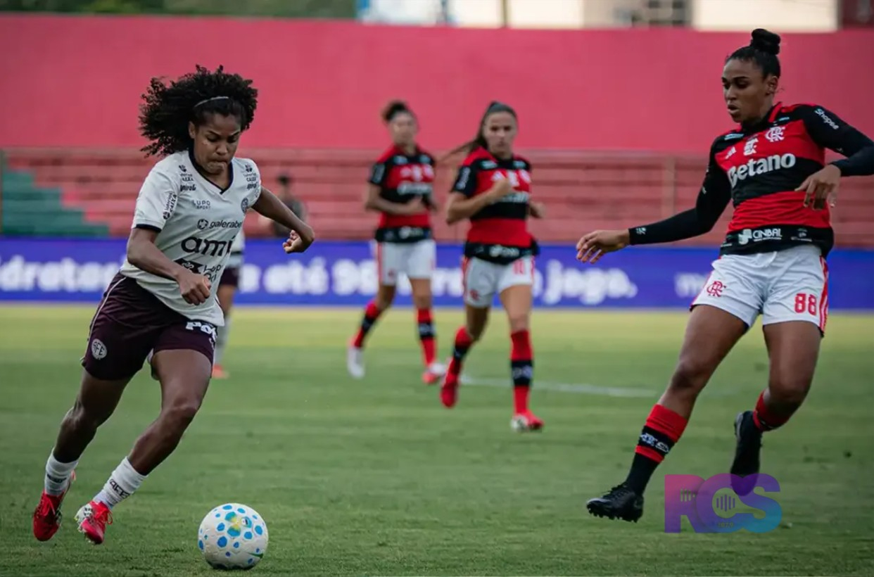 Brasileirão Feminino: Flamengo vence Ferroviára nas quartas por 1 a 0
