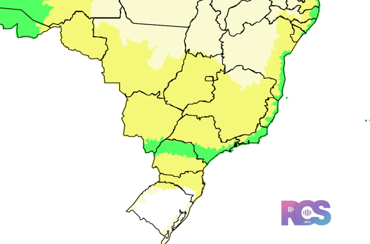 Chuvas e trovoadas atingem Centro-Oeste, Sudeste e Sul do país