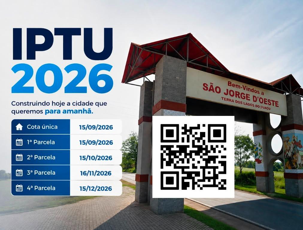 IPTU 2026: GUIAS ESTARÃO DISPONÍVEIS A PARTIR DESTA SEXTA-FEIRA