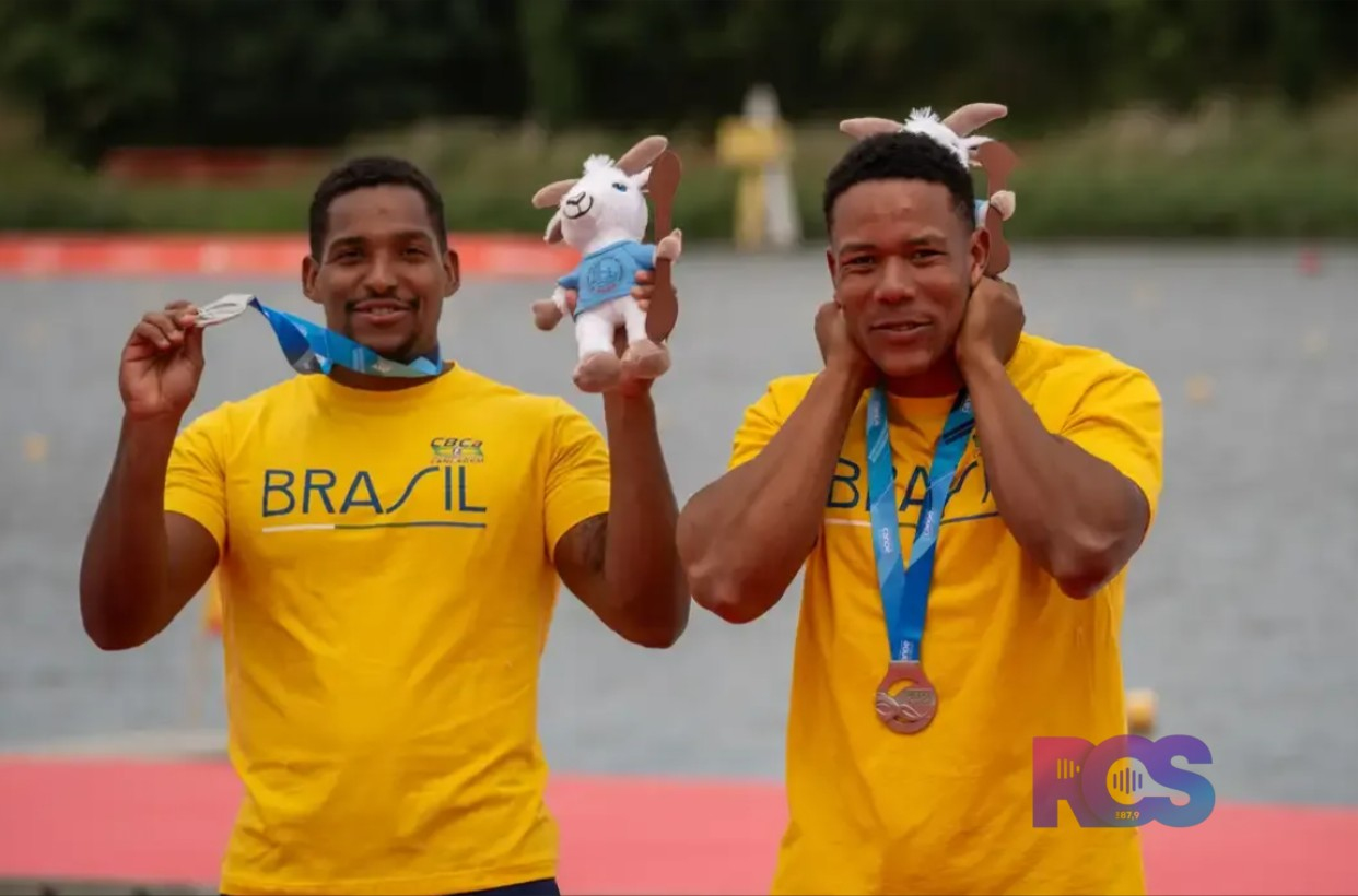 Jacky Godmann e Gabriel Nascimento são prata no Mundial de Canoagem