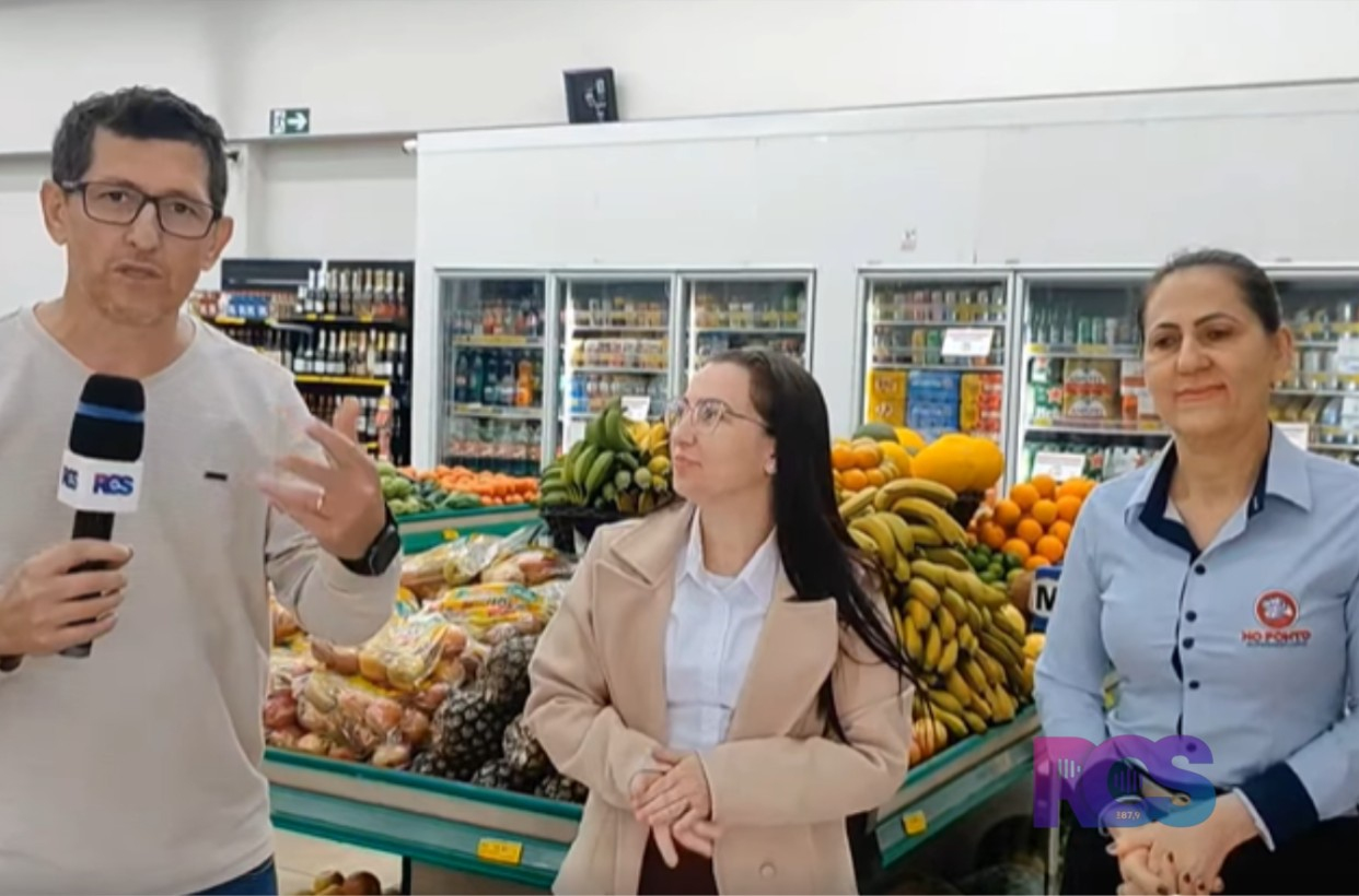 O Supermercado No Ponto está em festa! São 3 anos com você!