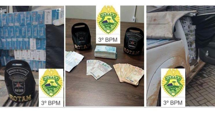 Operações da Polícia Militar resultam em prisões, apreensões de drogas e grande ação contra o contrabando