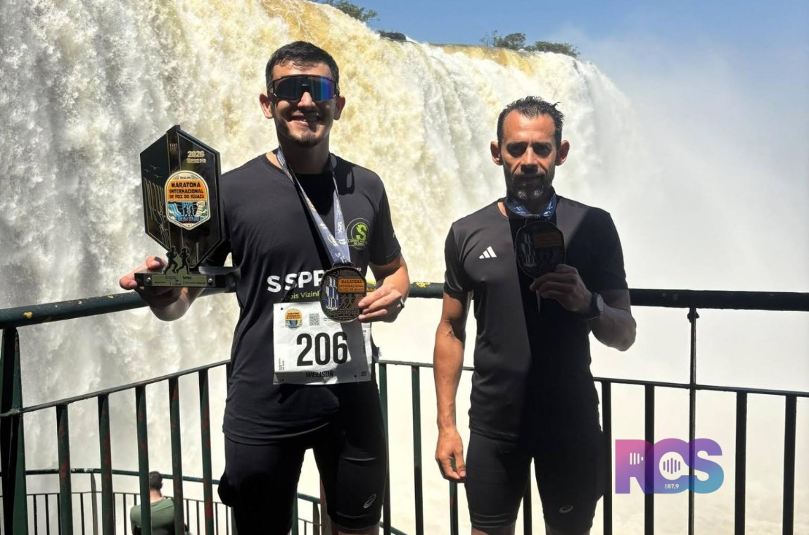 Atletas de São Jorge D’Oeste se destacam na Maratona Internacional de Foz do Iguaçu