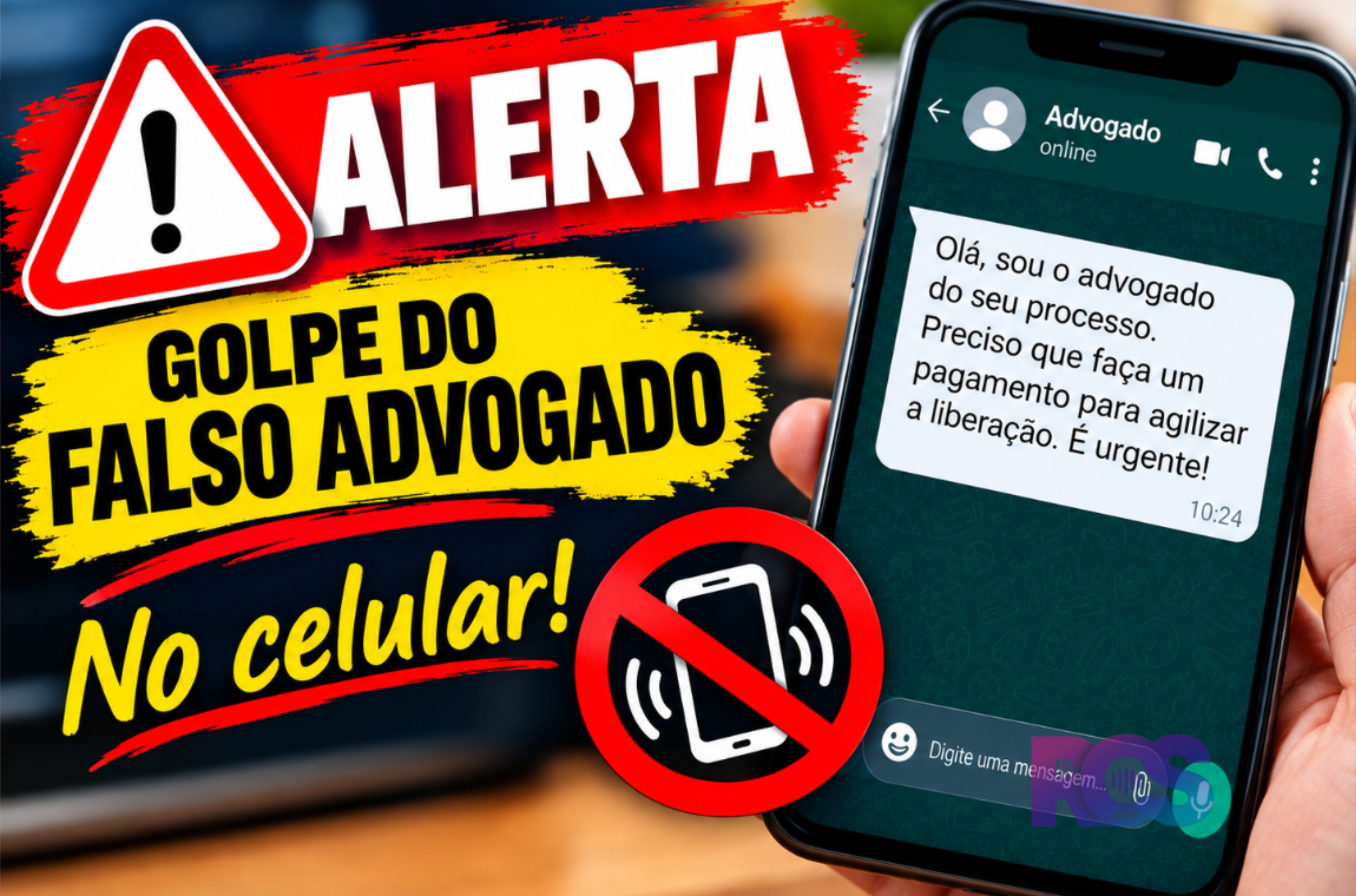 Casal perde cerca de R$ 55 mil em golpe do falso advogado em São João.