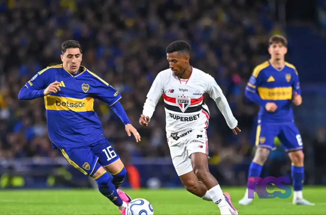 Ex-Palmeiras marca e São Paulo perde do Boca Juniors na Sul-Americana