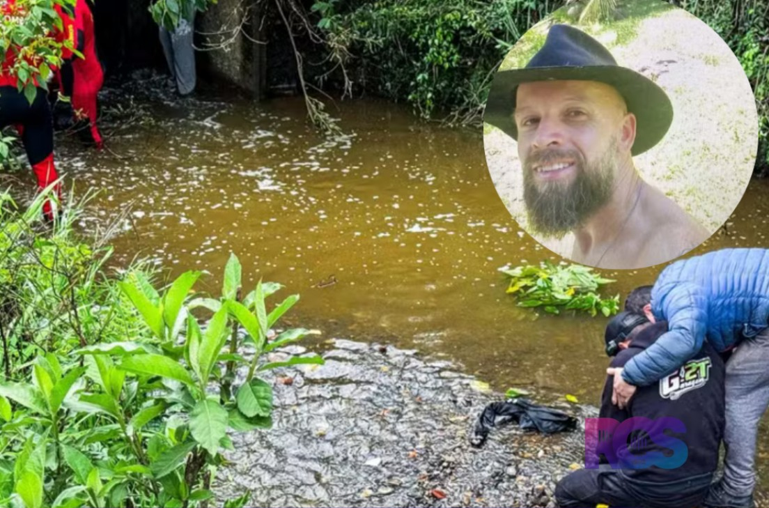 Homem desaparecido durante enxurrada é encontrado morto em Caxias do Sul