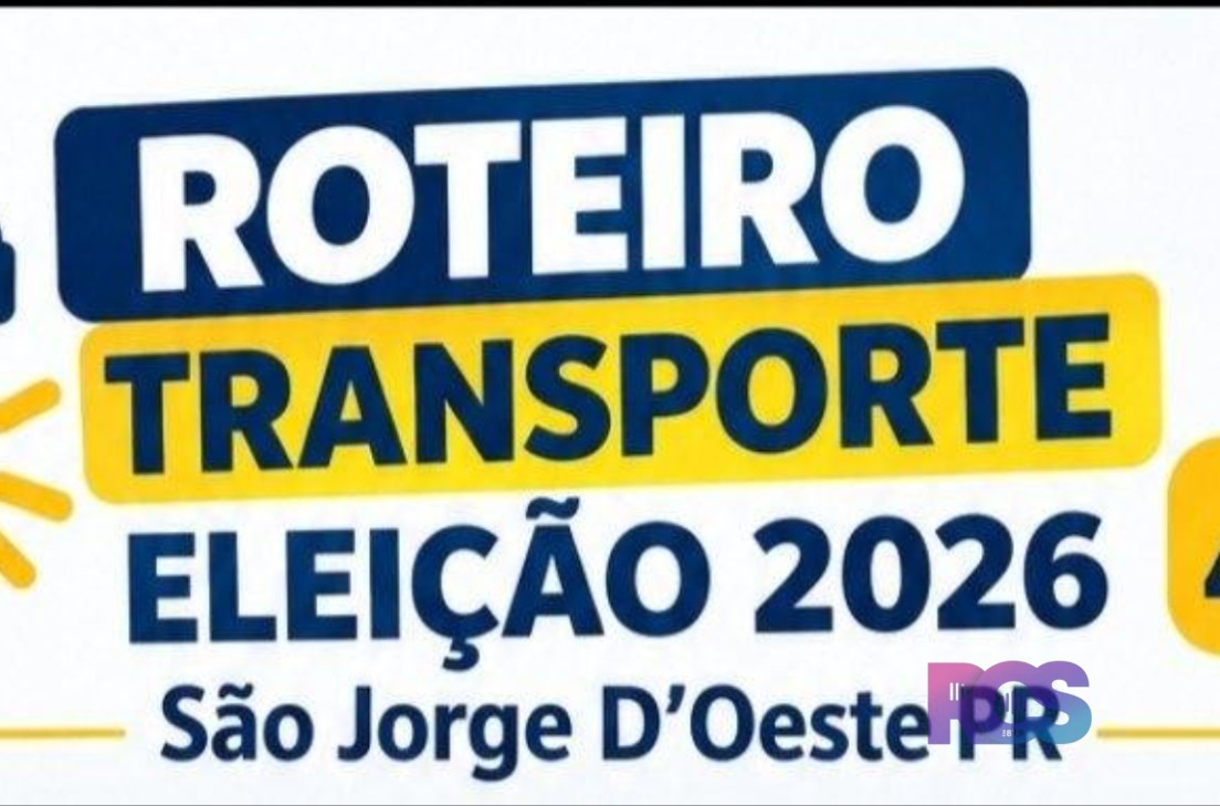 Justiça Eleitoral divulga roteiro de transporte de eleitores em São Jorge D’Oeste
