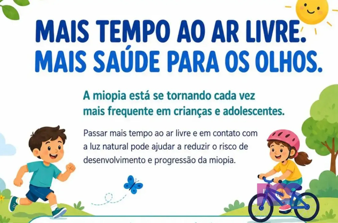 Oftalmologistas alertam para uso de telas e a miopia em crianças