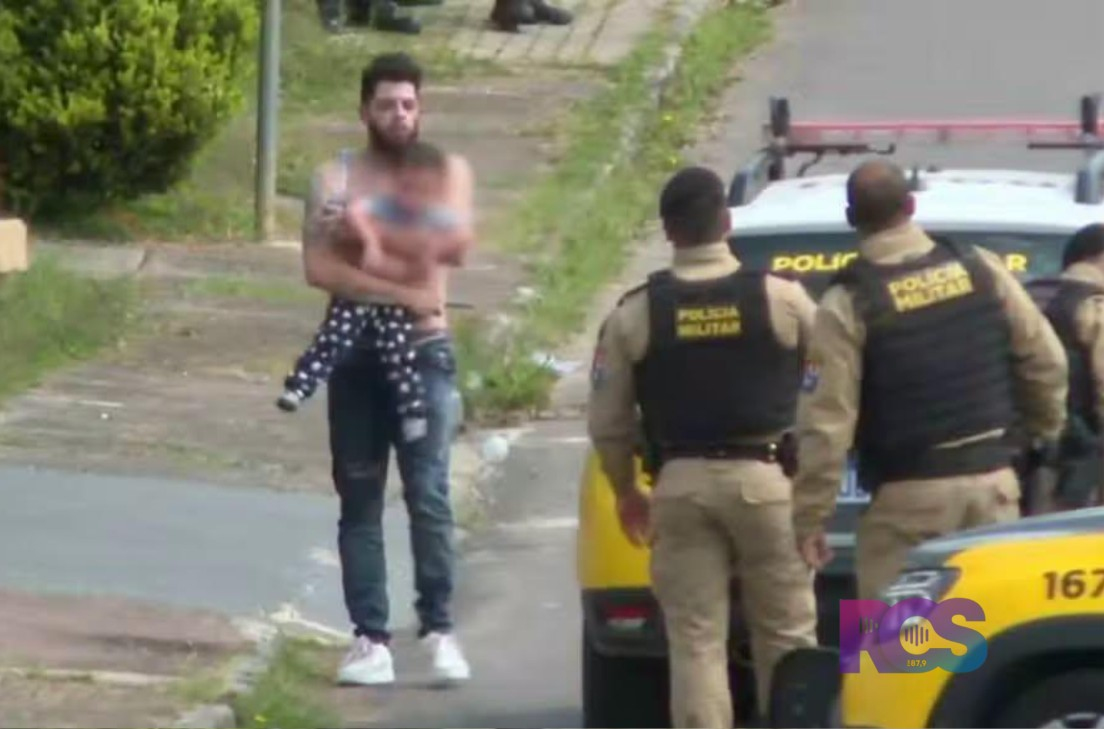 PAI É PRESO APÓS FAZER FILHO DE DOIS ANOS REFÉM EM FAZENDA RIO GRANDE
