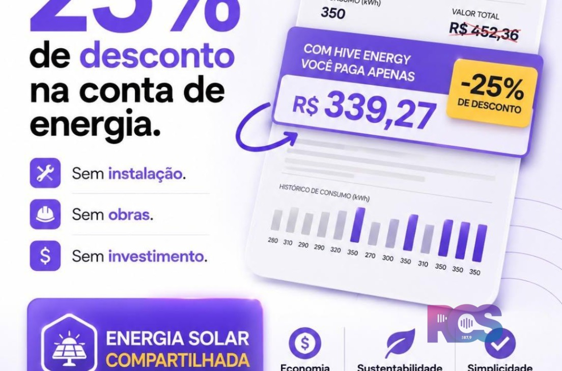 Sua conta de luz está alta?