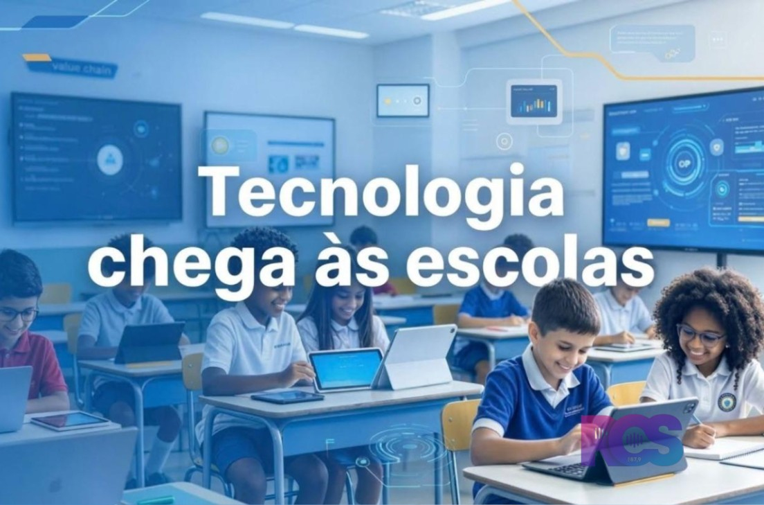 Tecnologia chega às escolas