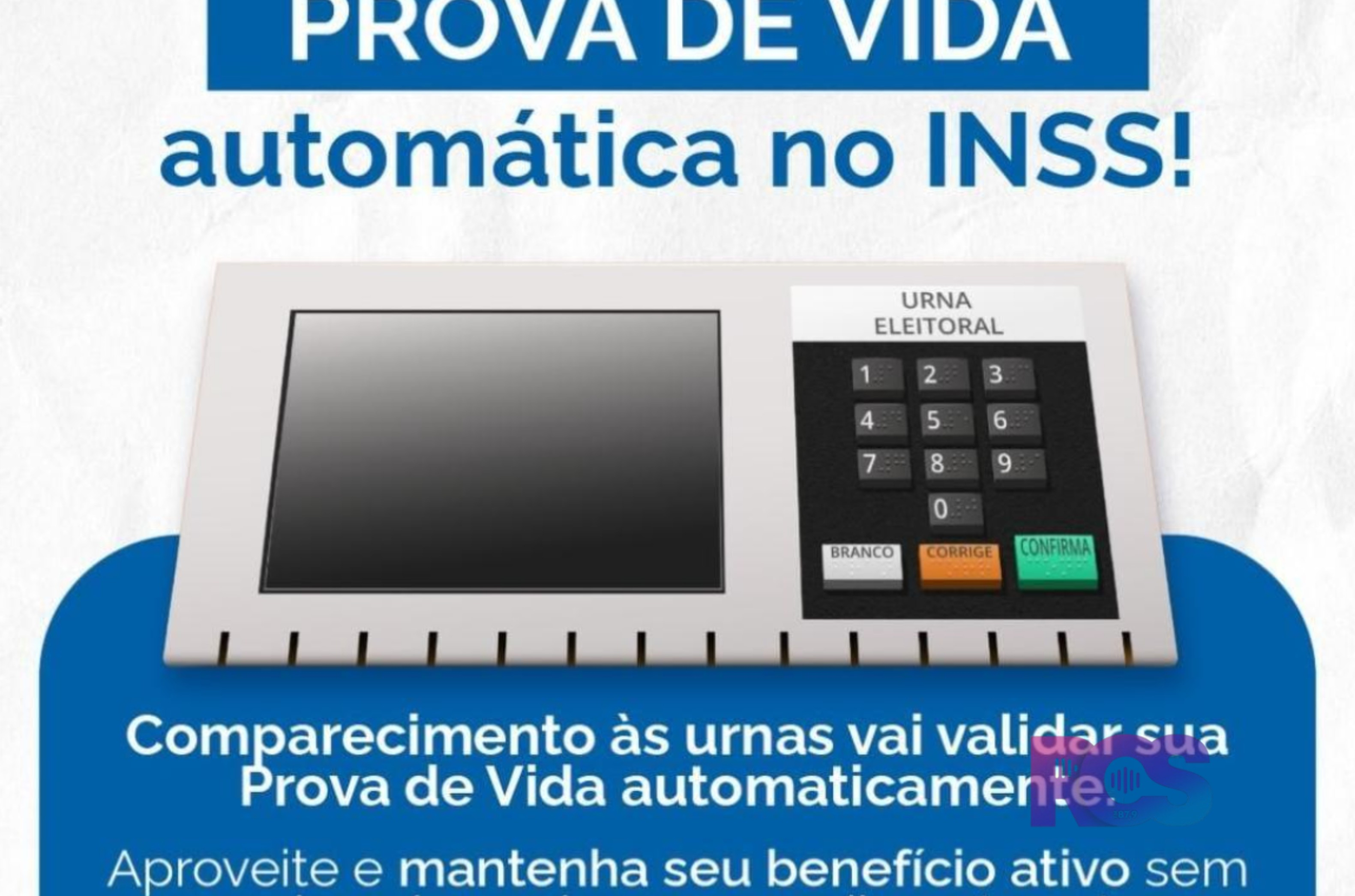 Votar nas Eleições 2026 também valerá como Prova de Vida para beneficiários do INSS