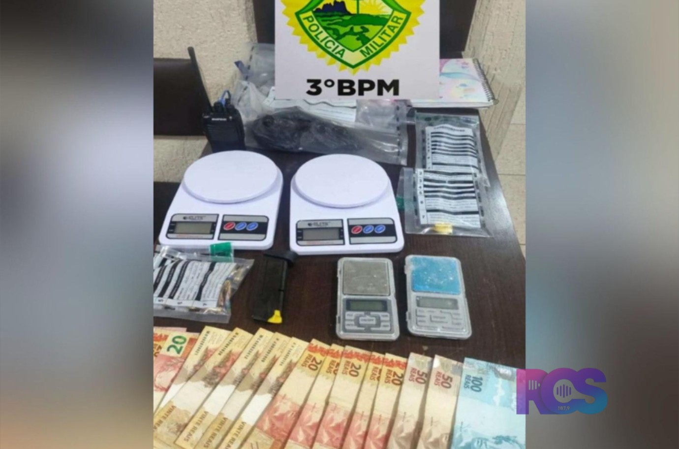 Adolescente de 16 anos é apreendido com drogas e munições em Pato Branco