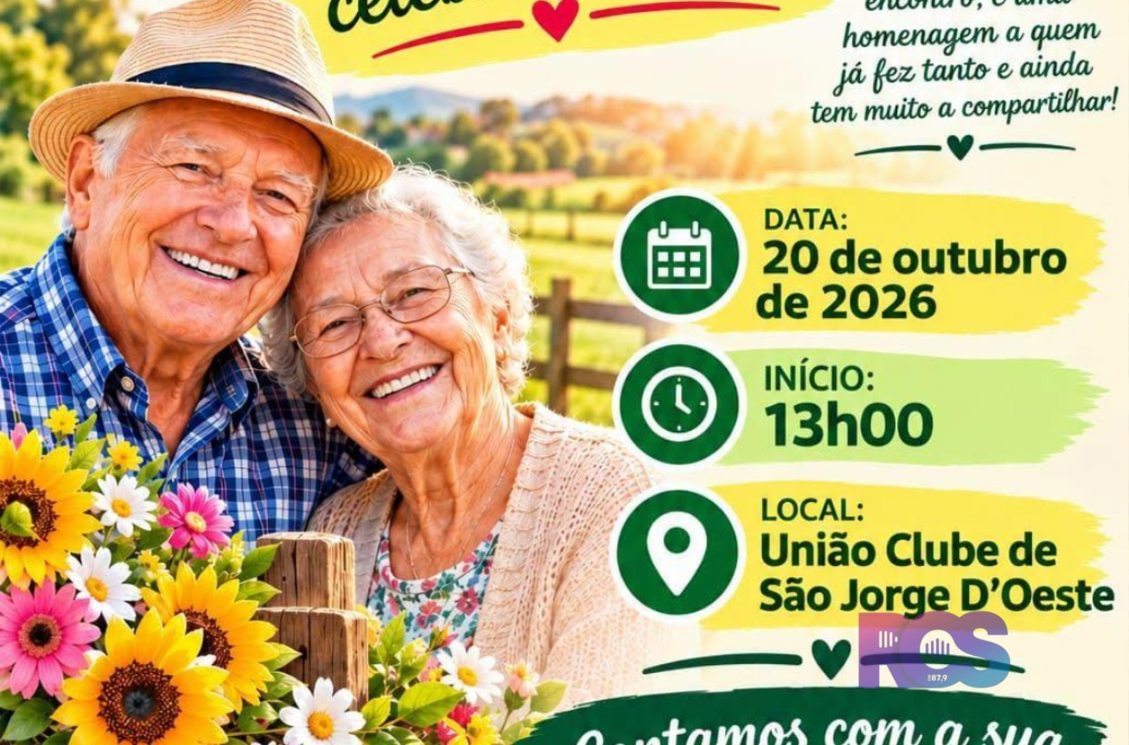 Encontro da Melhor Idade terá mudança de local em São Jorge D’Oeste