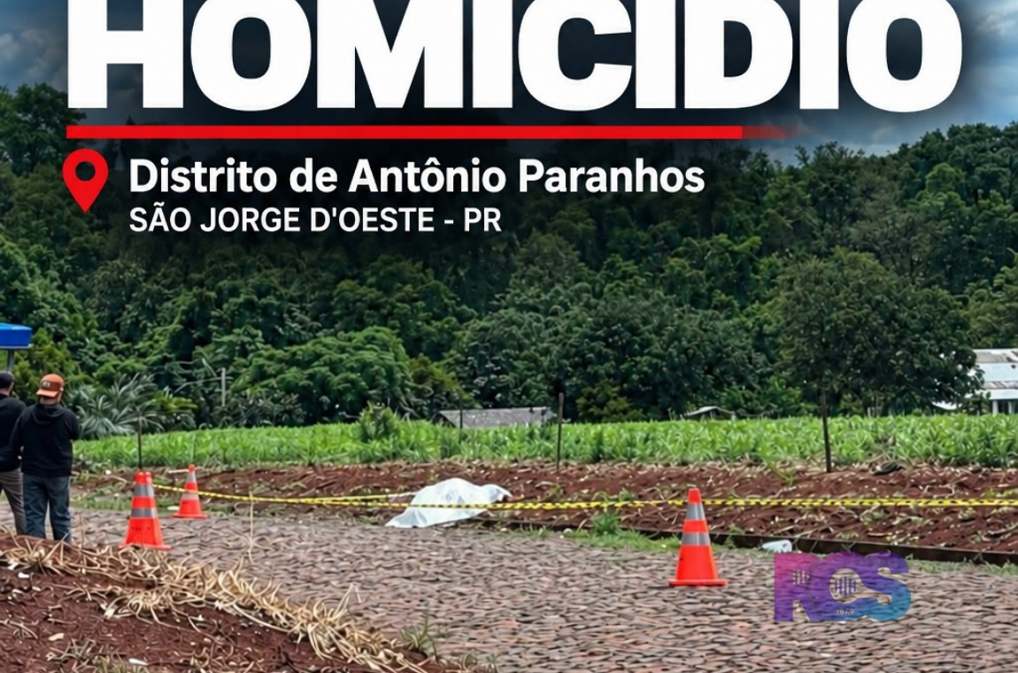 HOMEM É MORTO A TIROS NO DISTRITO DE DR. ANTÔNIO PARANHOS, EM SÃO JORGE D’OESTE