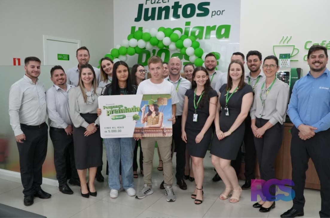 Prêmios em dinheiro do Sicredi saem para moradores de Itapejara d'Oeste e Dois Vizinhos